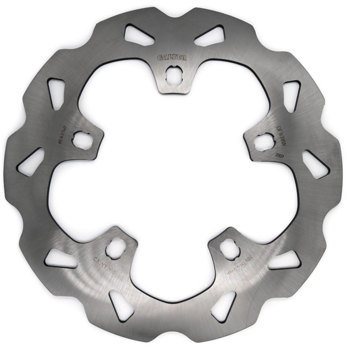 Galfer DF838W Front Brake Rotor Solid Mount Harley 14-19 FL 17-19 FLHR 1710-3630 17103630