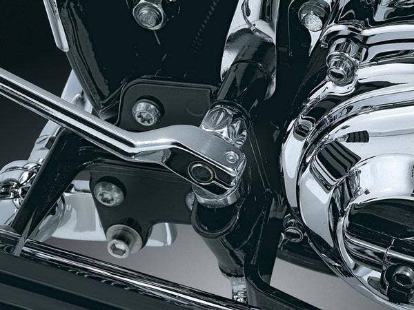Kuryakyn Heel Shift Lever Eliminator for Harley Touring '80-'17 FLH/T