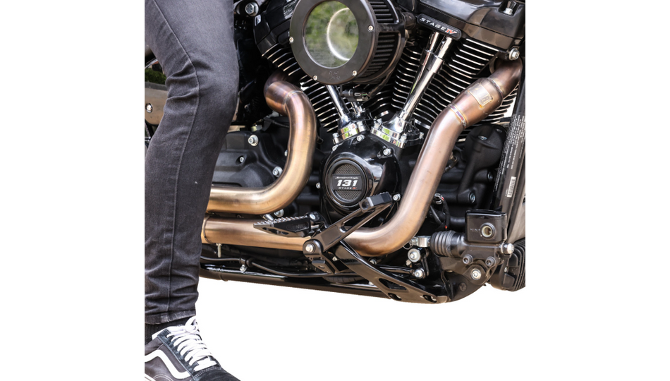 Thrashin Billet Black Brake Arms 4 Harley 18-23 Softails