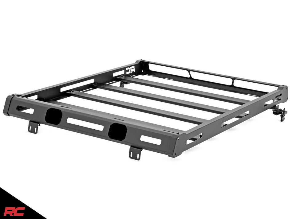 Rough Country 10605 Steel Roof Rack System 07-18 For Jeep Wrangler JK Hard Top