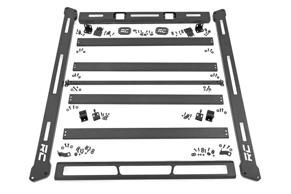 Rough Country 10605 Steel Roof Rack System 07-18 For Jeep Wrangler JK Hard Top