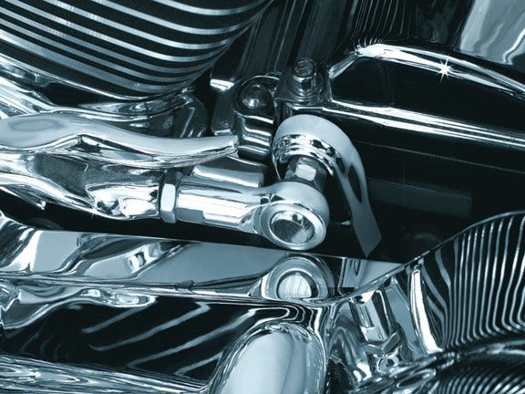 Kuryakyn Transmission Shift Arm Cover for Harley '01-'17  FLH, Softail, Dyna