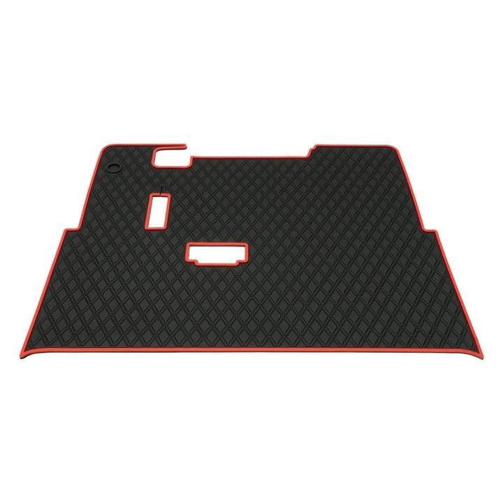 Xtreme Golf Cart Full Coverage Floor Mat Red for EZ-GO All TXT Trims 96-Up