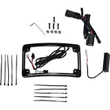CD LED All-in-1 Signal Radius License Plate Frame 4 Harley FLHR/T 14-23