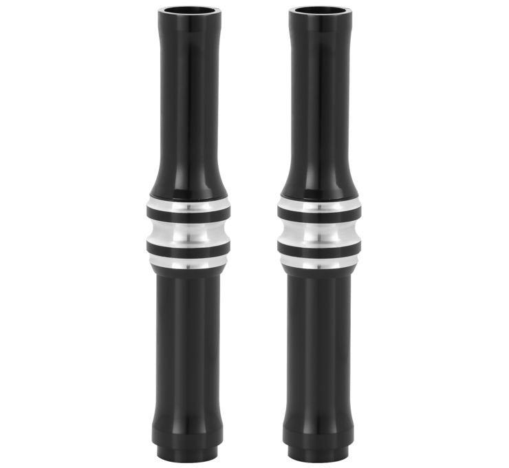 Arlen Ness 03-643 10-Gauge Black Pushrod Covers 17-18 Harley FLH/T M8