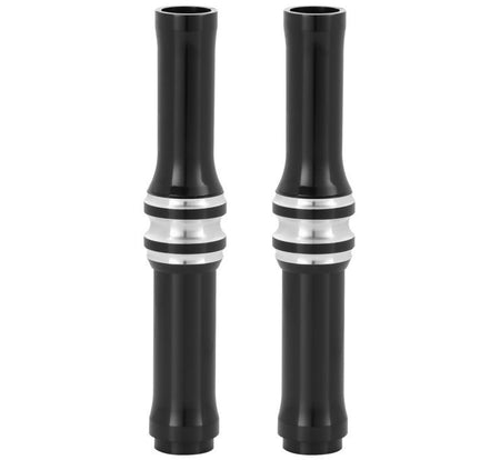 Arlen Ness 03-643 10-Gauge Black Pushrod Covers 17-18 Harley FLH/T M8