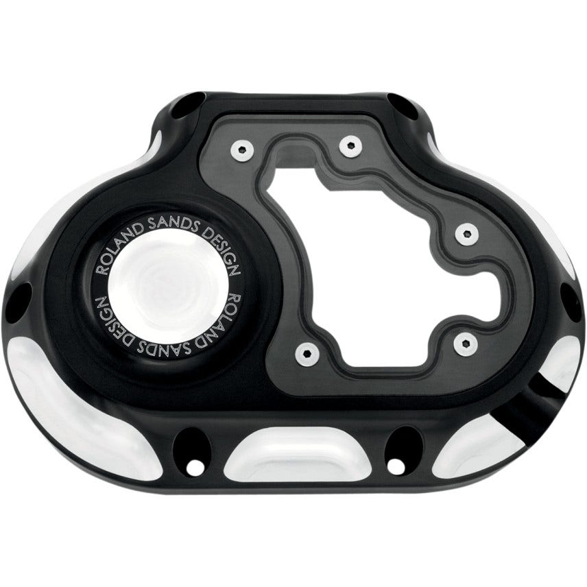 Roland Sands Clarity Cable 6-Speed Transmission Side Cover Harley 07-16 Contrast