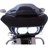 Ciro Sequential LED Signal Horizonal Windshield Trim Road Glide 15-23