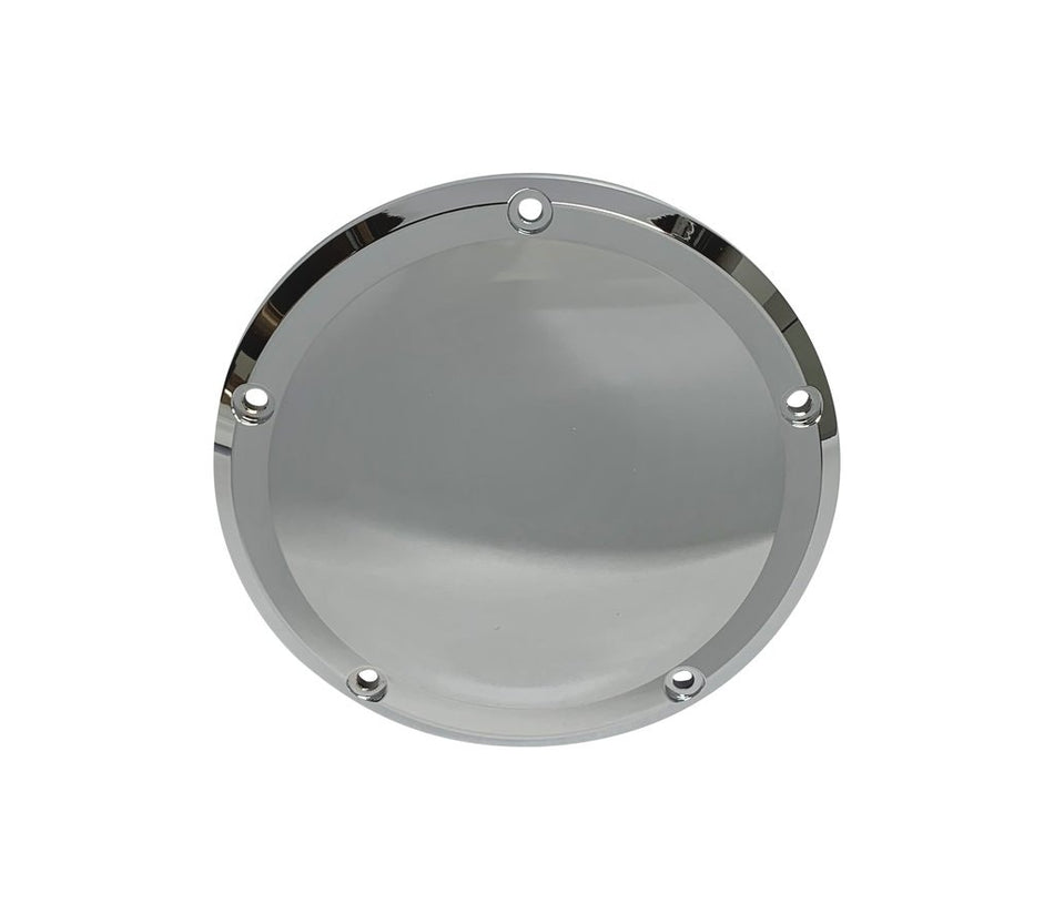 Pro-One 203861B Black Billet Aluminum 5-Hole Derby Cover 17-Up Harley Touring