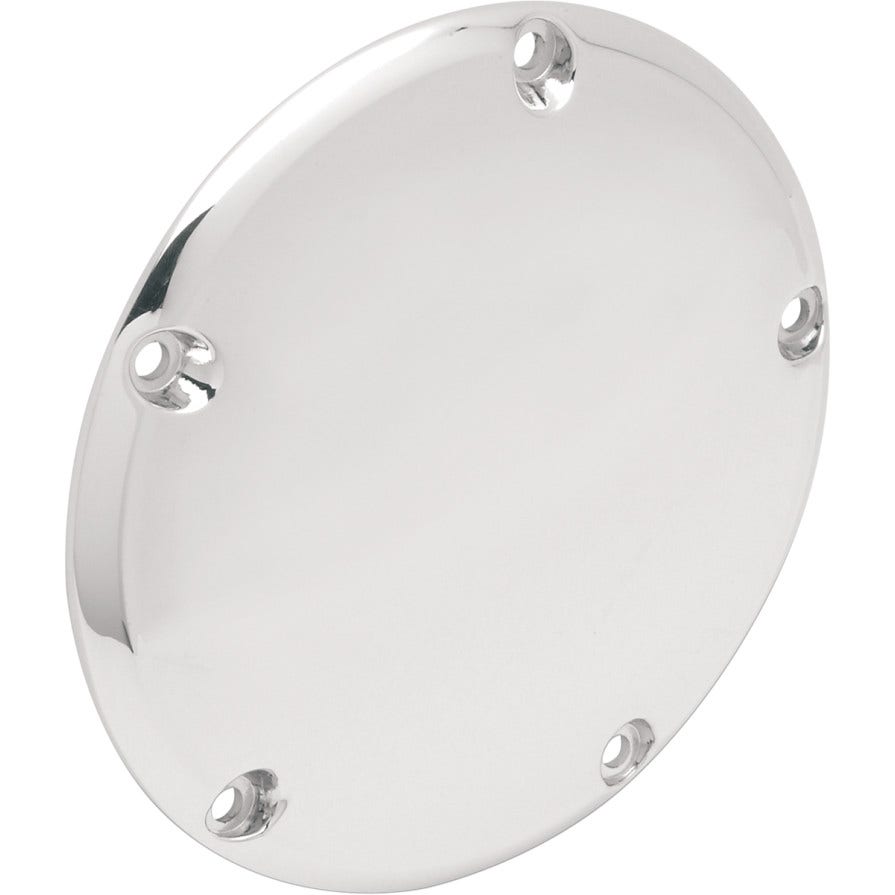 Drag Specialties Chrome 5 Hole Die Cast Domed Derby Cover Harley Twin Cam 99-16