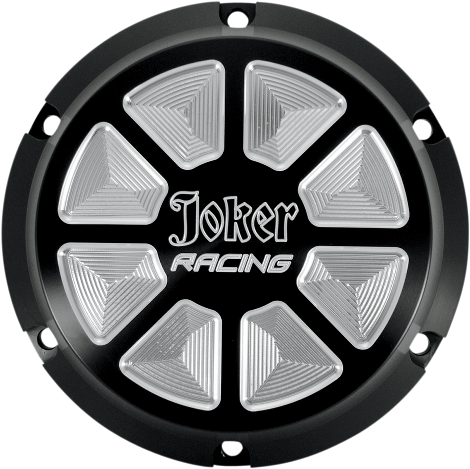 Joker Machine Black Joker Racing Derby Cover for Harley Sportster XL 04-15