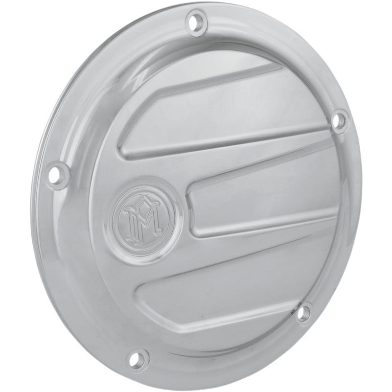 Performance Machine Scallop 5 Hole Chrome Derby Cover Harley Big Twin 99-18