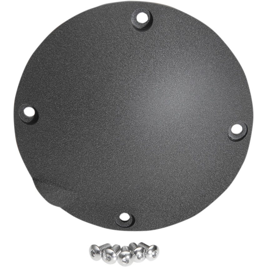 Drag Specialties Wrinkle Black Die Cast Domed Derby Cover 94-03 Harley Sportster
