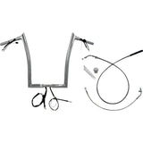 FBI EZ-Install 1-1/4" Pointed Top Handlebar Kit Harley 23-24 FLTRX