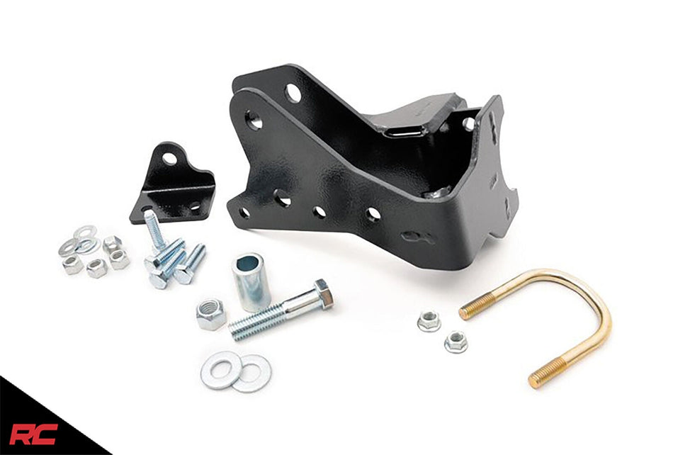 Rough Country 1118 Front Track Bar Bracket for 07-18 Jeep Wrangler JK 3-4" Lift