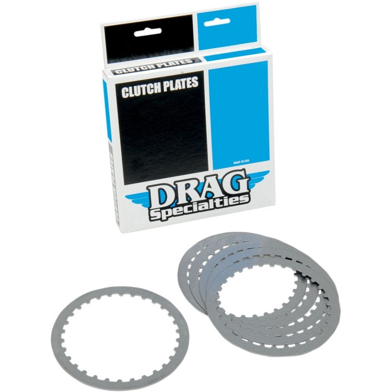 Drag Specialties Replacement Steel Clutch Plate Kit 91-19 Harley XL Buell