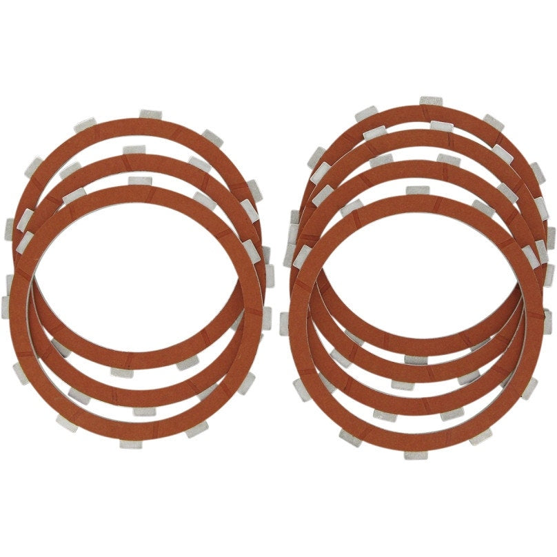 Drag Specialties Replacement Organic Fiber Clutch Plate Kit 86-90 Harley XL