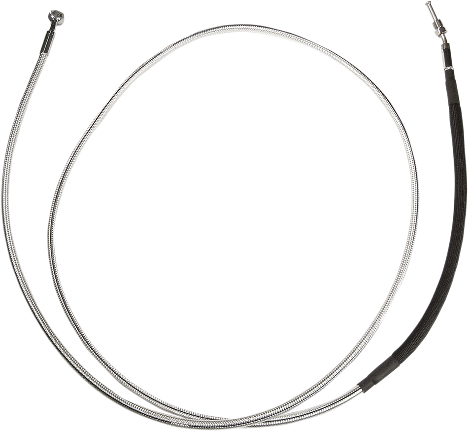 Magnum Sterling Chromite 72" Hydraulic Clutch Line For Harley-Davidson CVO 2013 & FLHT FLHX 2014