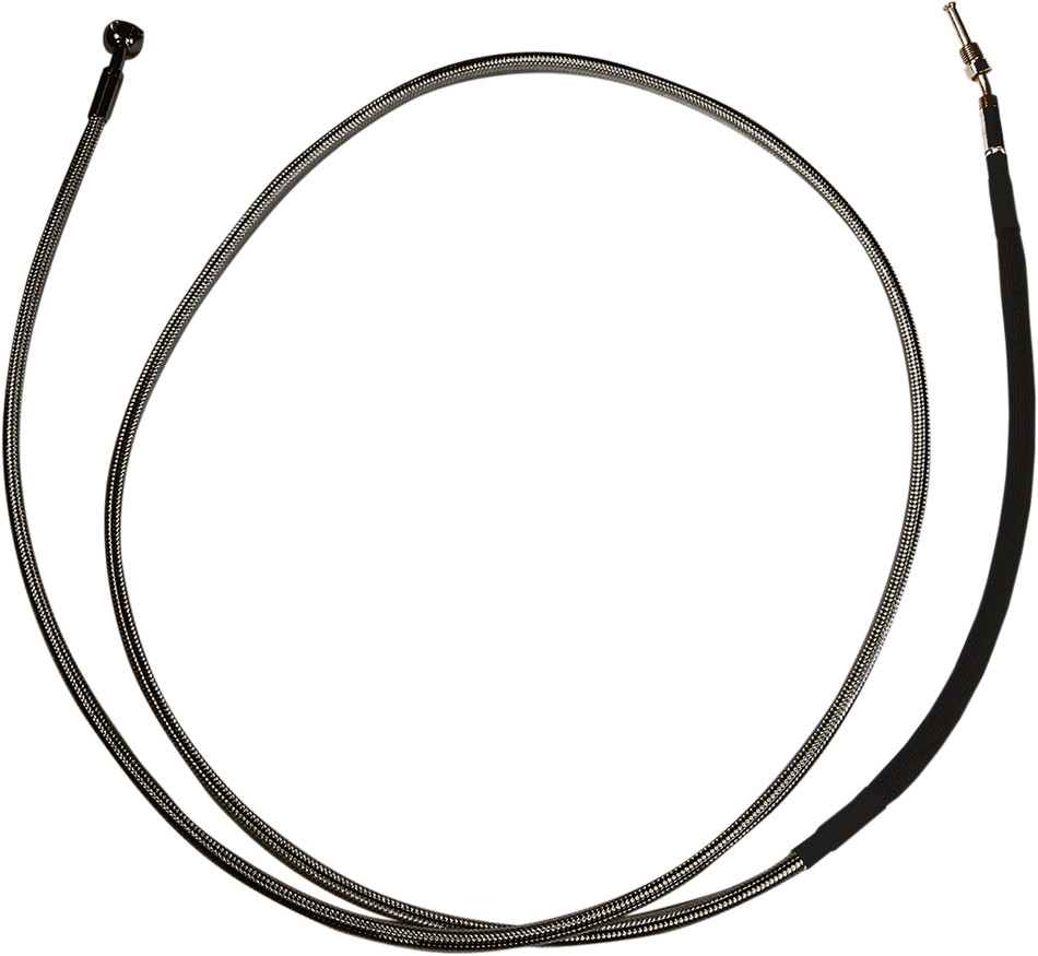 Magnum Black Pearl 72" Hydraulic Clutch Line For Harley-Davidson CVO 2013 & FLHT FLHX 2014