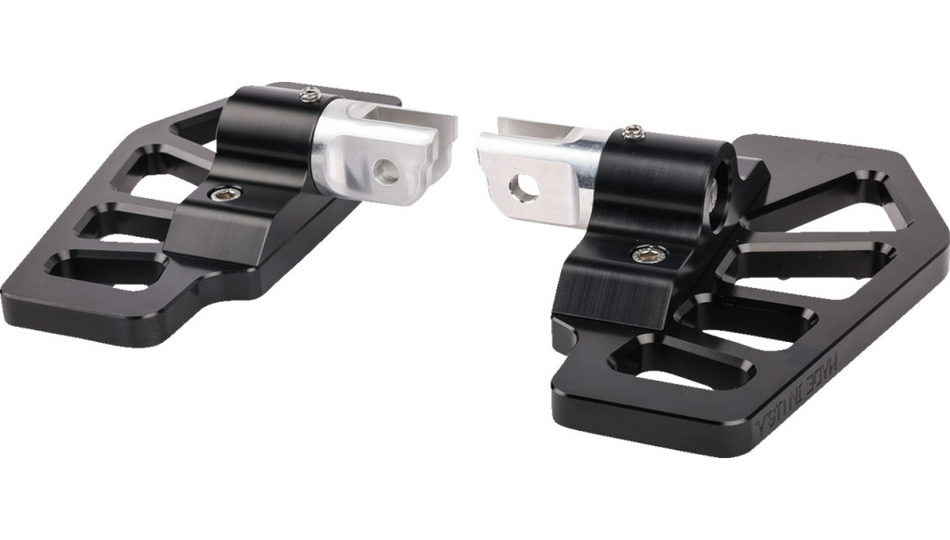 Thrashin Apex Mini Driver Black Floorboards 4 Harley 99-23 Softail