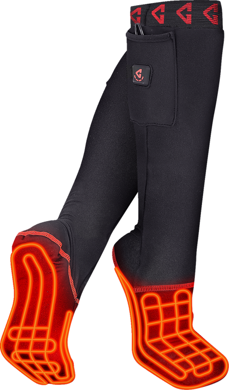 Gerbing Heated Clothing 7V Battery Powered Heated Sock Liners