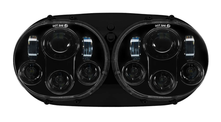 Hogworkz Harley® Road Glide Dual LED Headlight '98-'13