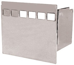 Mid USA 10146 Chrome Wrap Around Battery Cover Harley Big Twin & Sportster 73-03