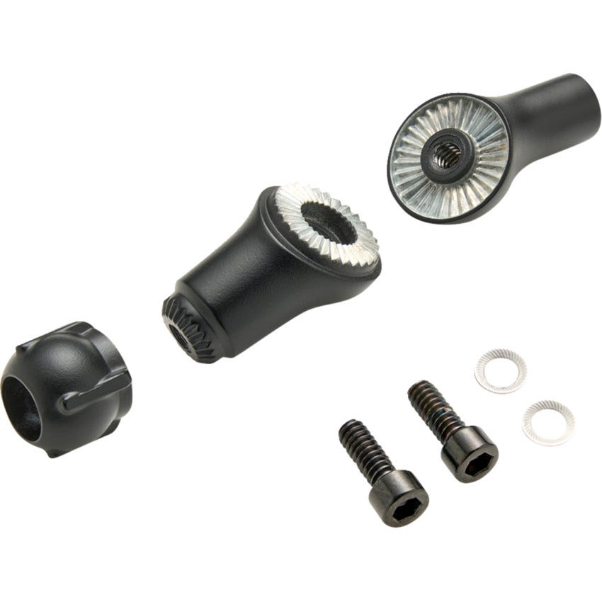 Ciro 50155 Adjust-A-Ball Black Post Joint w/ 360 Swivel