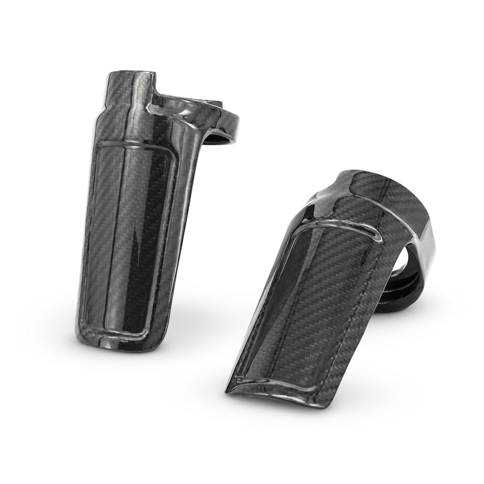 Arlen Ness Carbon Fiber Method Fork Guards for Harley Davidson Touring