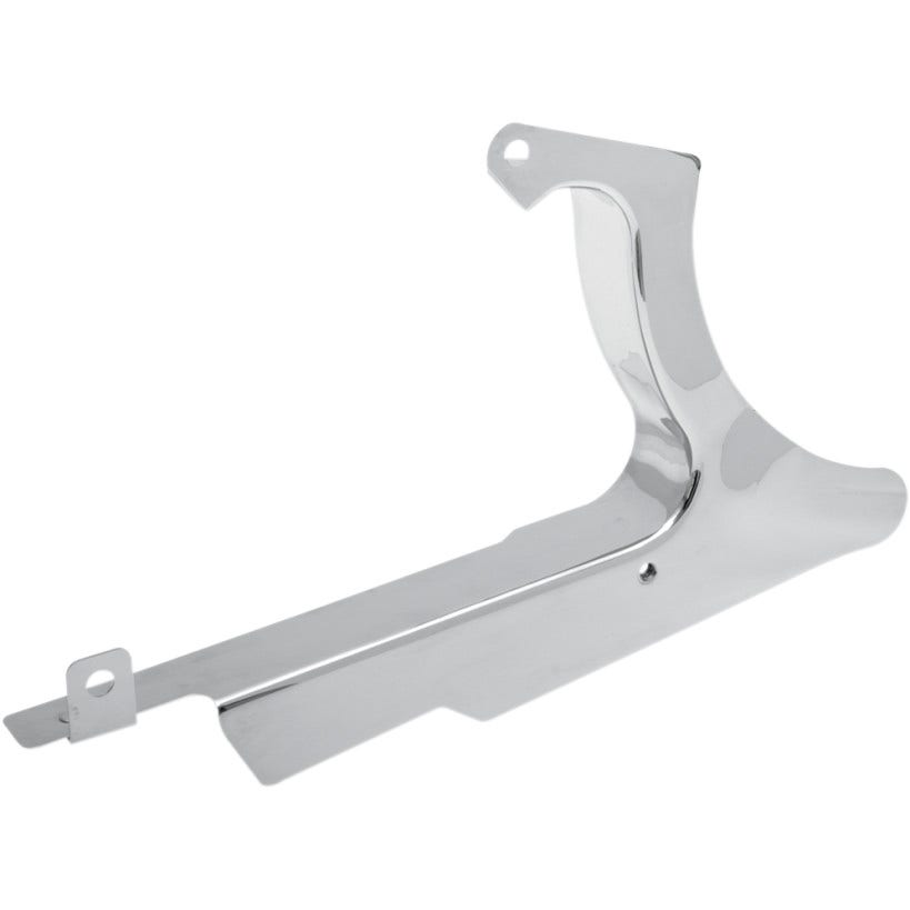 Drag Specialties Chrome Rear Lower Belt Guard Cover Harley 07-16 FXSTC / FLSTN