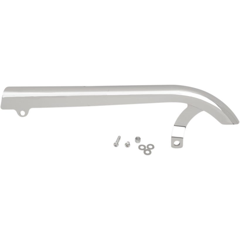 Drag Specialties Chrome Rear Upper Belt Guard Cover Harley 07-16 Dyna FXD/WG FLD