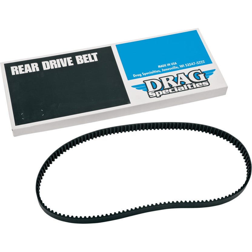 Drag 1-1/8" 139 Tooth Final Rear Drive Pulley Belt Harley Touring 04-06 FLH/T