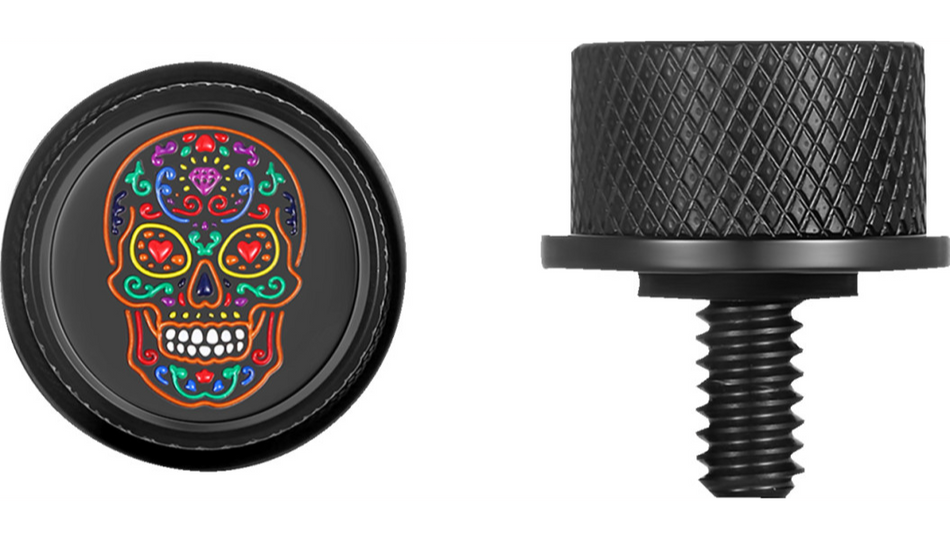 Figurati Designs Sugar Skull Seat Mounting Kit for Harley All Touring/Trike