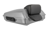 Hogworkz Razor Tour Pack Slim Backrest Black Hardware for Harley® FLH '97-'25