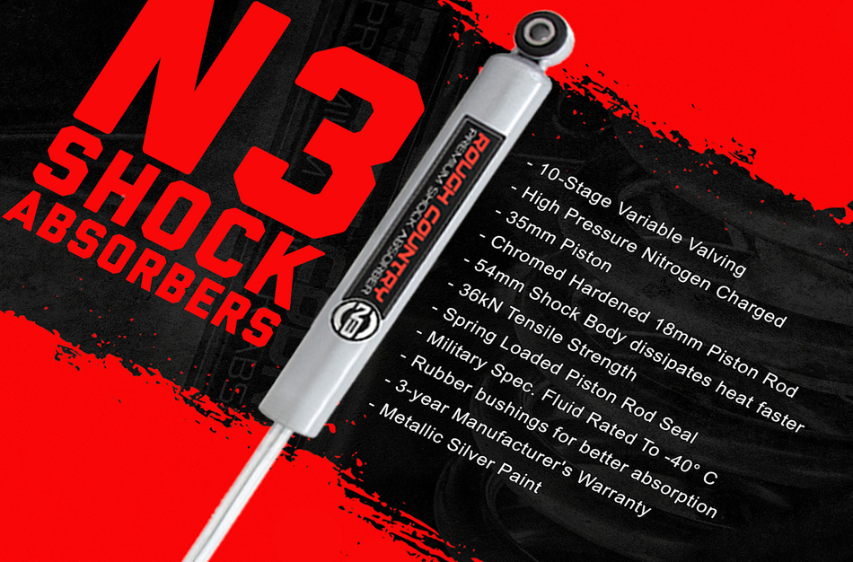 Rough Country 500032 7.5" Lifted Struts 07-13 Chevy GMC Tahoe Yukon Suspension