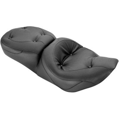 Mustang 75465 Regal Style No Studs One Piece Ultra Touring Seat 97-07 FLHR FLHX