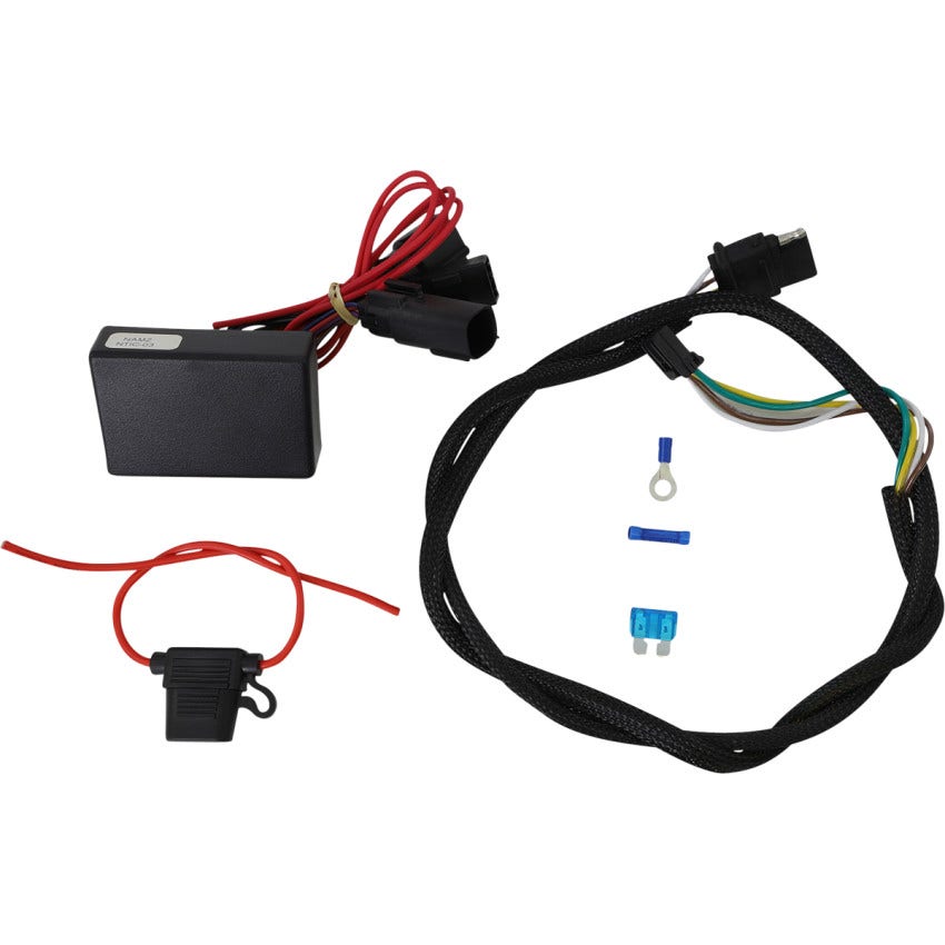 Khrome Werks Plug N Play Trailer Wiring Kit for Harley 10-13 FLHX FLTRX w/ 6Pin