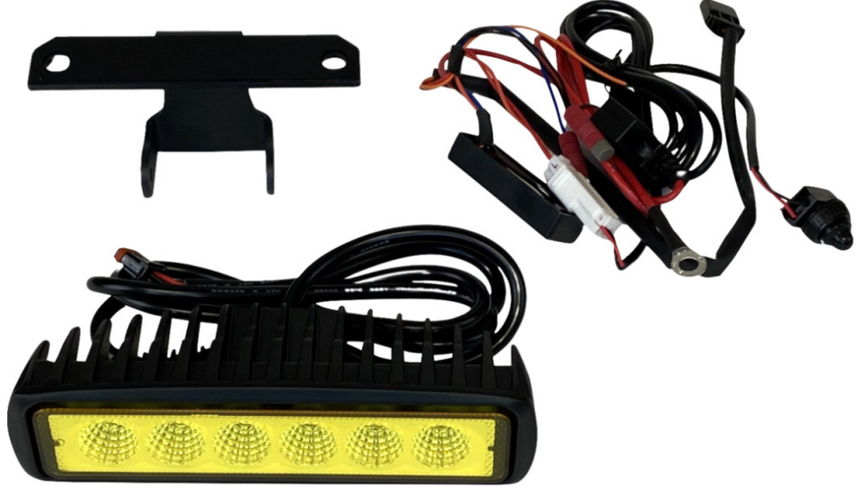 Custom Dynamics LED Light Bar W/Yellow LEDs 4 Harley 15-24 Road Glide