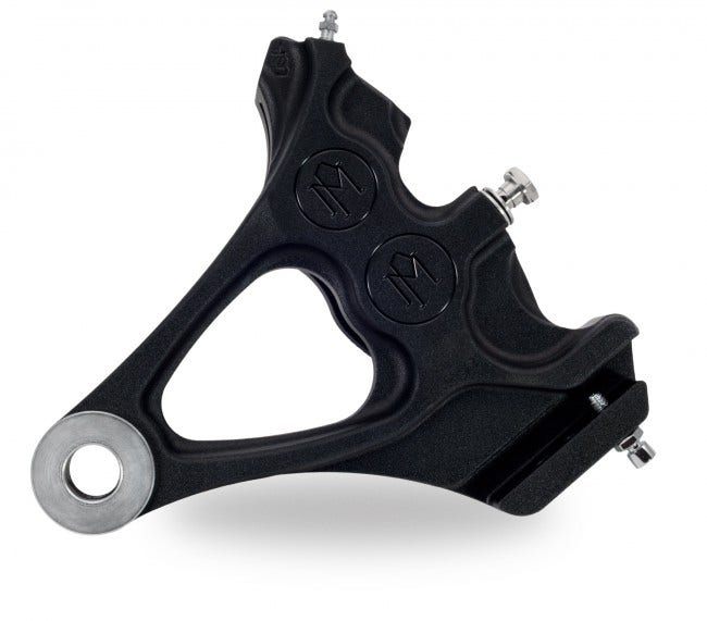 PM Performance Machine Black Ops Rear Brake Integrated Caliper Harley Softail 00-07