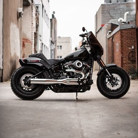 S&S Cycle 550-0858 Chrome SuperStreet 2:1 Exhaust System 18-Up Harley M8 Softail