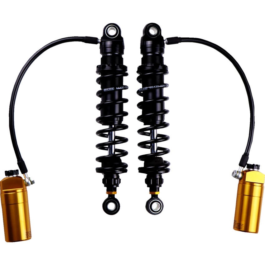 Ohlins STX 36 Blackline Shocks 12.933" Length 26 Rate N/MM Harley 14-24 FLH/FLT