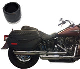 Tab Performance 3.5" Short Chrome Slip-On Muffler 18-Up Softail M8