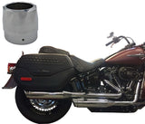 Tab Performance 3.5" Short Chrome Slip-On Muffler 18-Up Softail M8