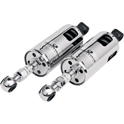 Progressive 422 Series Standard Duty Chrome Shocks for 89-99 Harley Softail