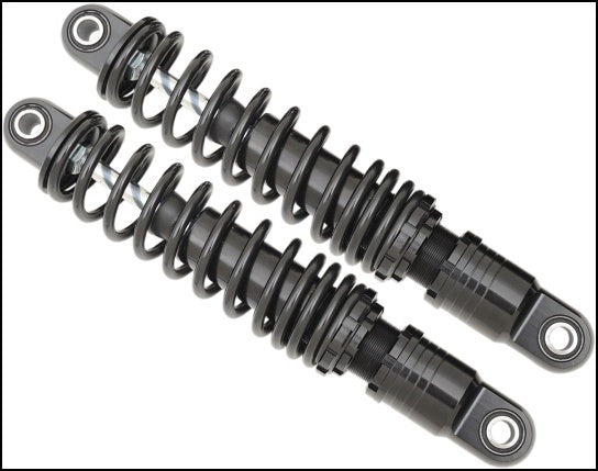 Drag Premium Ride-Height Adjustable Rear Spring Shocks for Harley-Davidson FLH/T Dyna XL