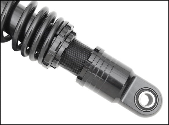 Drag Premium Ride-Height Adjustable Rear Spring Shocks for Harley