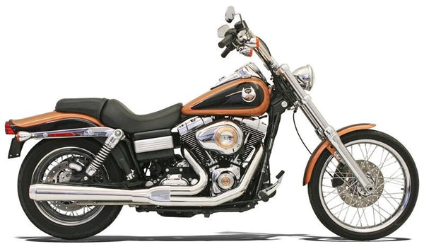 Bassani 13111J Road Rage 2 into 1 Long Exhaust System Harley Dyna