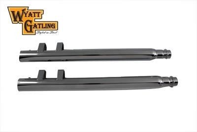 V-Twin 30-0352 Chrome 2-3/8" x 28" Slip-On Muffler Exhaust Pipe Harley FLT 85-94