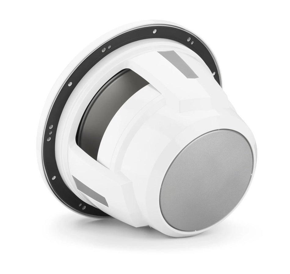 JL Audio 12-Inch Marine Subwoofer Driver Gloss White Trim Classic Grille, 4?