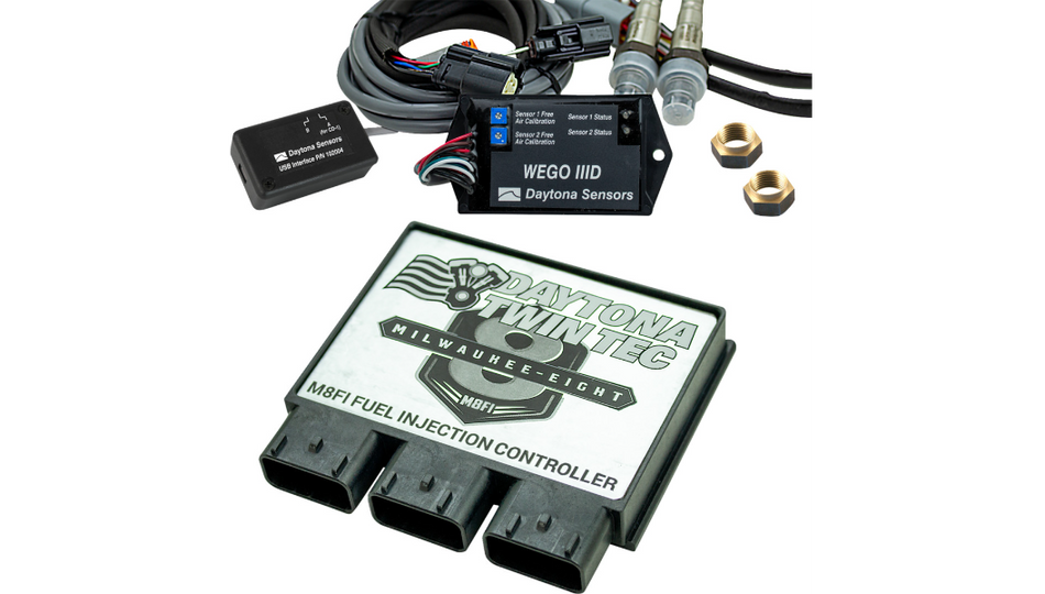 Daytona Twic Tec Autotune Elec Fuel Injection Control Module Kit 4 Stock Harley 17-20 FL